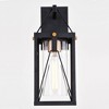 Vaxcel Evanston 1 - Light Wall Light in  Matte Black/Light Gold - 3 of 4
