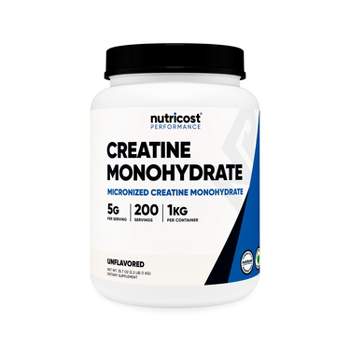 Nutricost Creatine Monohydrate Powder | Pure Micronized Creatine Monohydrate Powder For Pre- and Post-Workout