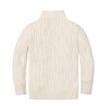 Boys' Organic Mock Neck Cable Sweater, Kids - 3 of 3