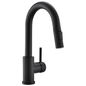 JUJABU Pull-Down Kitchen Sink Faucet with Sprayer - 1 of 4
