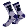 Crazy Dog Women's Tell Your Cat I Said Pspsps Socks Funny Sarcastic Kitten Graphic Novelty Footwear for Ladies - 2 of 4