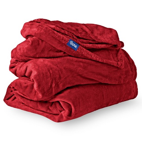 red fleece blanket king