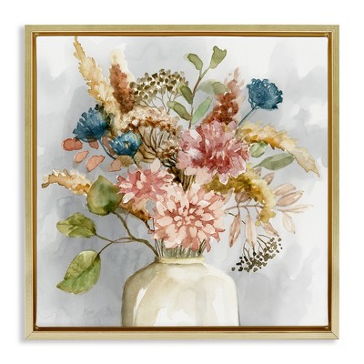 Stupell Industries Wildflower Watercolor Bouquet, 18" x 18"