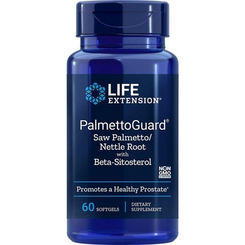 Super Saw Palmetto/Nettle Root Formula with Beta-Sitosterol by Life Extension  -  60 Softgel - image 1 of 2