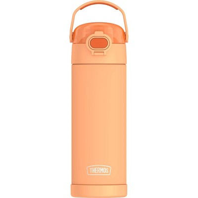 Image of Thermos 16oz Stainless Steel FUNtainer Water Bottle with Bail Handle - Neon Orange