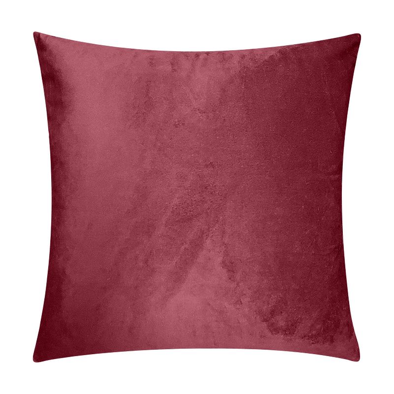 18"x18" Snowflakes Velvet Foil Printed Holiday Square Throw Pillow - Edie@Home, 3 of 9