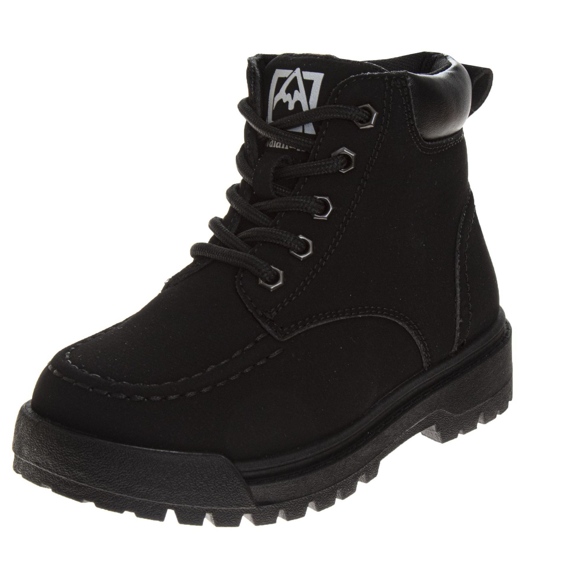 Avalanche Lace-Up Boots Boys - Durable Rugged Outdoor Work Boot Style High-Traction Sole (Little Kid – Big Kid)