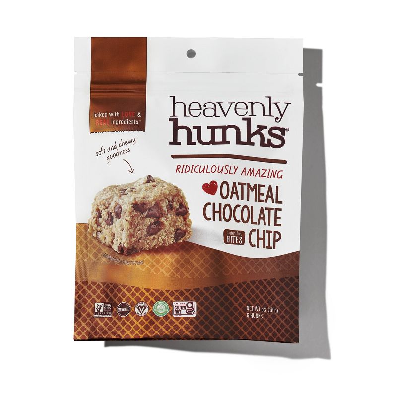 Heavenly Hunks Oatmeal Chocolate Chip Cookie Bites - 6oz, 1 of 15