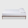 Iseline Wood Platform Bed Frame - Baxton Studio - 2 of 4