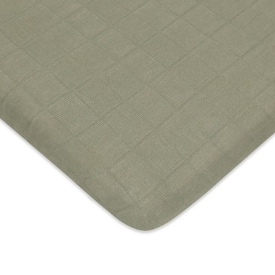 Babyletto Matcha Muslin All-Stages Midi Crib Sheet, GOTS Certified Organic Cotton