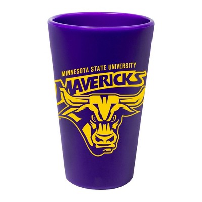 NCAA Minnesota State Mavericks Silicone Pint Glass - 16oz