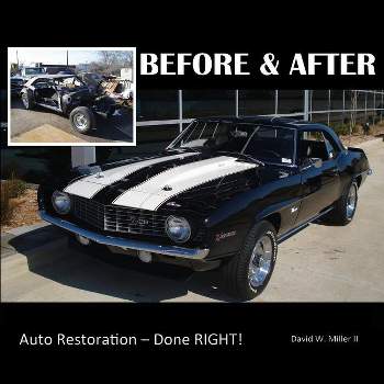 BEFORE & AFTER - Auto Restoration - Done RIGHT! - by  David W Miller (Paperback)