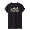 S.W.Smiley Blooming Daisies - Women's Short Sleeve Graphic T-Shirt - 3 of 4