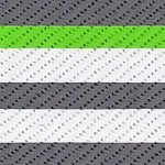 green, gray stripes