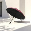 Unique Bargains Outdoor Umbrella 10-rib Twill Business Manual Umbrella Sun Protection Impact Cloth Vinyl 42.52"x29.13" 1 Pcs - 2 of 4