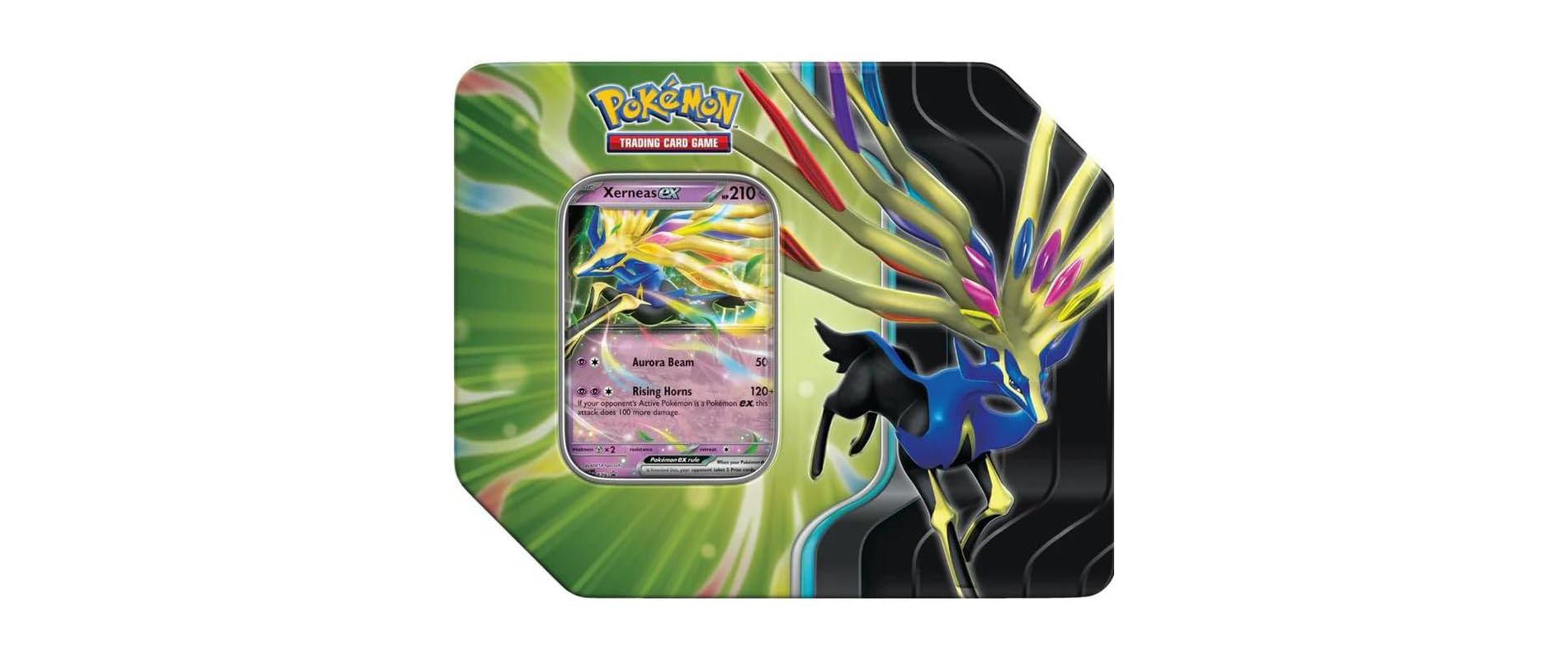 Pokemon TCG: Scarlet & Violet Azure Legends Tin - Xerneas ex (5 Packs)