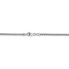 Black Bow Jewelry 2.4mm, 14k White Gold Hollow Round Box Chain Necklace - 3 of 4