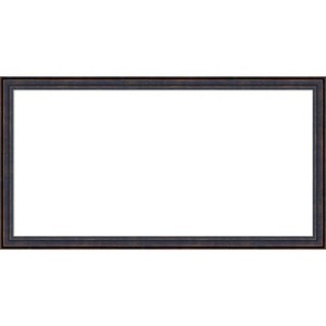 Amanti Art Dark Bronze Scoop Framed Dry Erase Magnetic Board - 1 of 4