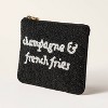Champagne & French Fries Beaded Clutch - kate spade new york x Target Black/White - 2 of 4