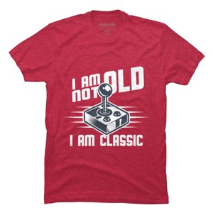 Men's Design By Humans I Am not Old I am Classic By nerdycorner T-Shirt - 1 of 2