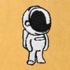 Dalix Astronaut Embroidery Washed Midweight Jogger Fleece Sweatpants Soft Lounge Pant Drawstring Waistband Pockets Mens - 2 of 4