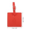 Unique Bargains Square Luggage Identifier 1 Pc - 2 of 4