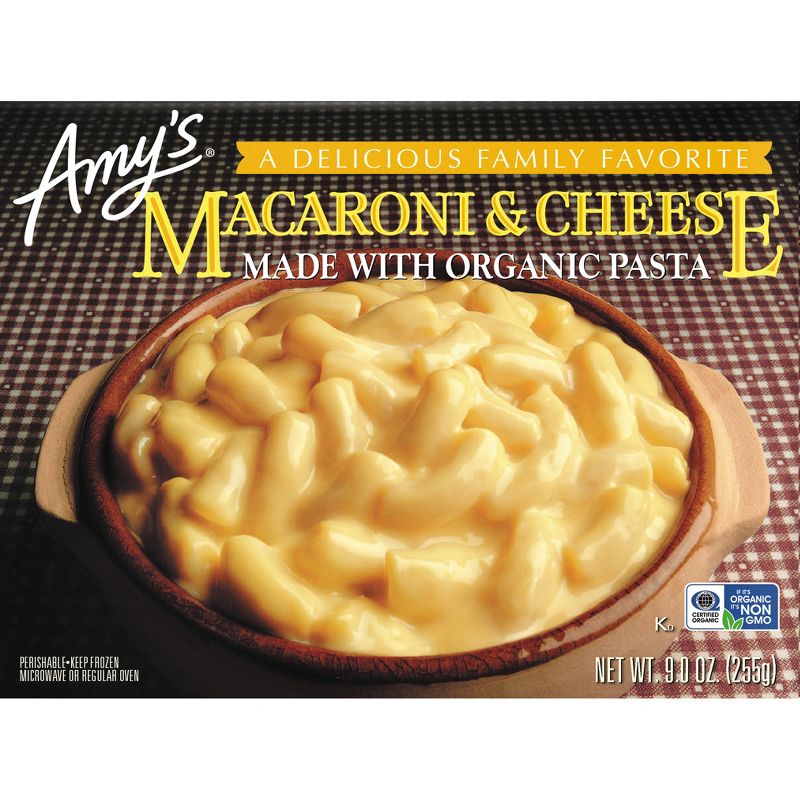 Amy&#39;s Frozen Organic Macaroni &#38; Cheese - 9oz, 5 of 6