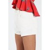 Women's Be the Star High Waist Denim Short - Honey Punch - 2 of 4