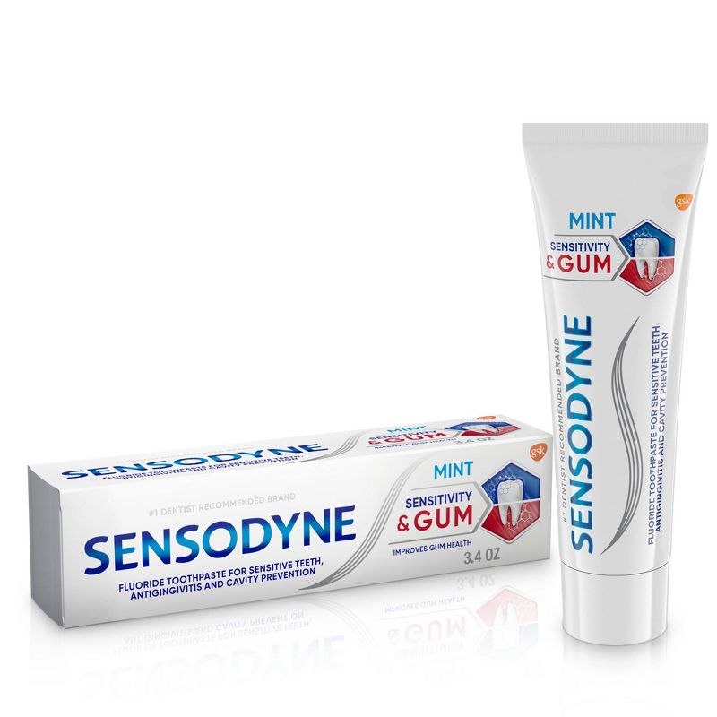 Sensodyne + Gum Mint Single Pack - 3.4oz, 1 of 12