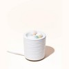 makesy white glazed ceramic warmer - 2 of 3