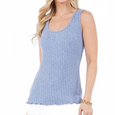 Women's Poor Stretch Knit Solid Tank Top - PAPARAZZI