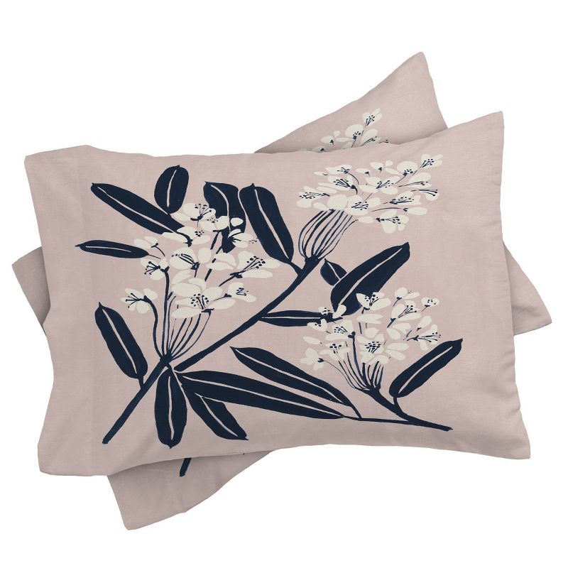 King Megan Galante Boho Botanica Comforter Set Brown - Deny Designs, 4 of 8