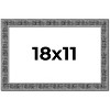 PosterPalooza | Distressed Black Picture Frame - UV Acrylic, Backing Board, Hanging Hardware Included - 2 of 4