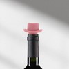 Unique Bargains Hat-Shaped Wine Stopper Silicone 1.61"x1.61"x1.85" 1 Pc - 2 of 3