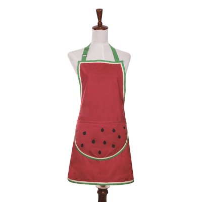 Transpac Cotton 31 in. Multicolor Spring Watermelon Apron