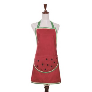 Transpac Cotton 31 in. Multicolor Spring Watermelon Apron - 1 of 2