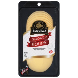 Boar's Head Smoked Gouda Cheese - 8oz - 1 of 4