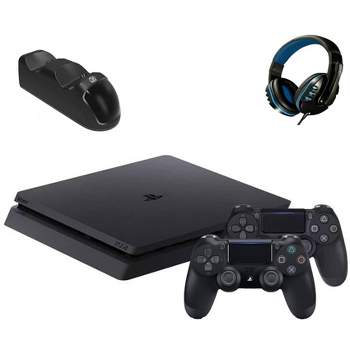 Consola PS4 Slim Negra - 1TB - Recycle & Company