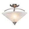 Elk Home Elysburg 2 - Light Semi-Flush Mount in  Satin Nickel - 2 of 4