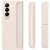 SAMSUNG Galaxy Z Fold4 Standing Cover with S Pen and S Pen Holder, Protective Phone Case with Kickstand for Hands Free Viewing, US Version, Sand - 4 of 4