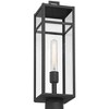 John Timberland John Timberlan San Lucas 21 3/4"H Sand Black Outdoor Pier Mount Light - 4 of 4