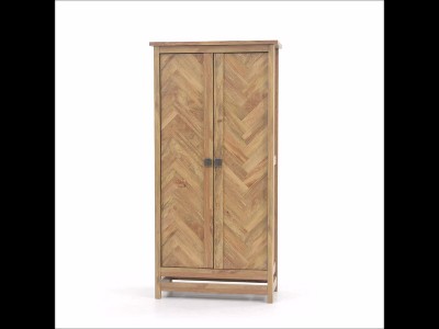 Sindoori Mango Freestanding Office Cupboard with Adjustable Shelving