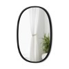 Hub Decorative Oval Mirror Black - Umbra - image 4 of 4