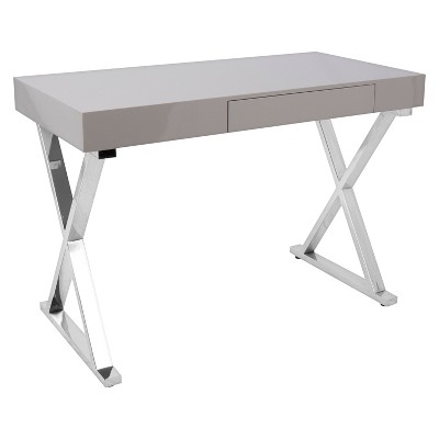 target gray desk