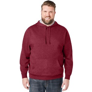 KingSize Men's Big & Tall Fleece Pullover Hoodie Big - 1 of 4