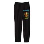 Scooby Doo Ruh-Roh Youth Black Graphic Jogger Pants