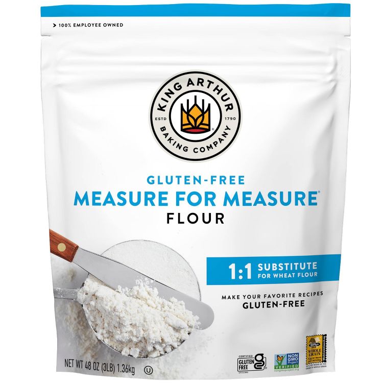King Arthur Gluten Free Measure for Measure Flour - 48oz, 1 of 6