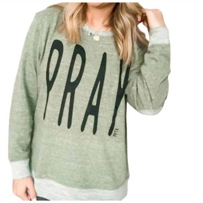 Women's Pray Pullover - Prickly Pear TX