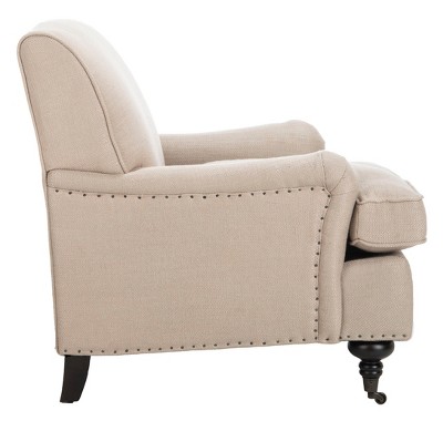 Antique Gold Contemporary Wood Accent Arm Chair