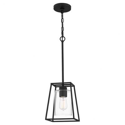 Quoizel Lighting Prescott 1 - Light Pendant in  Matte Black